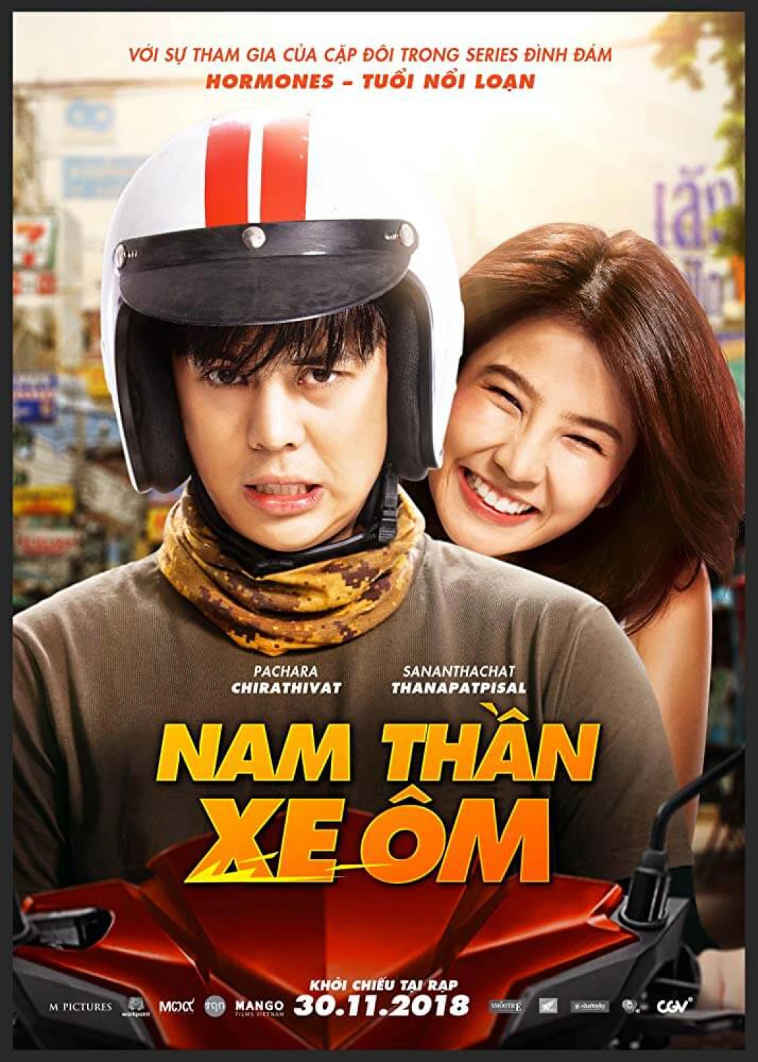 Nam thần xe ôm Bikeman