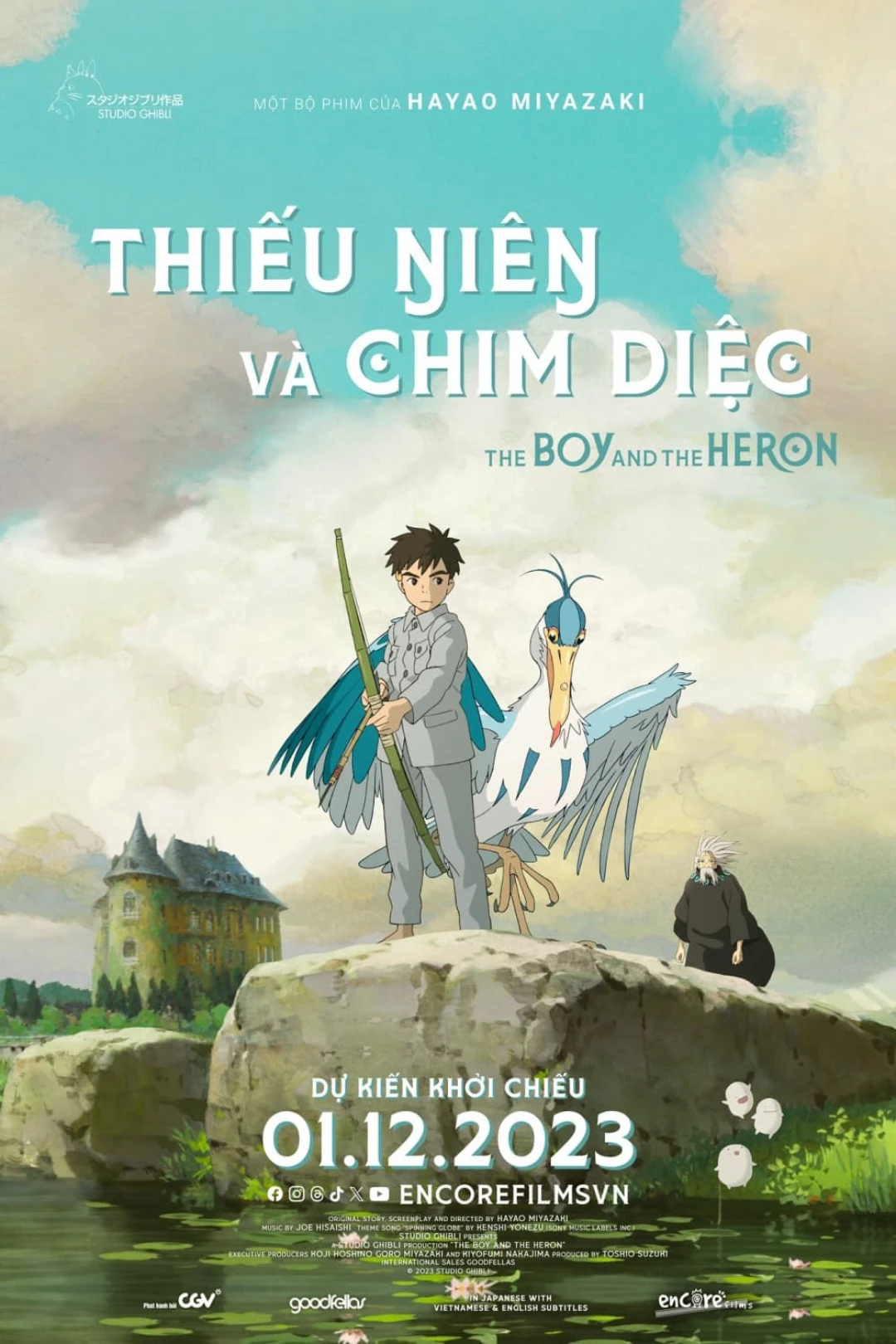 Thiếu Niên Và Chim Diệc The Boy and the Heron
