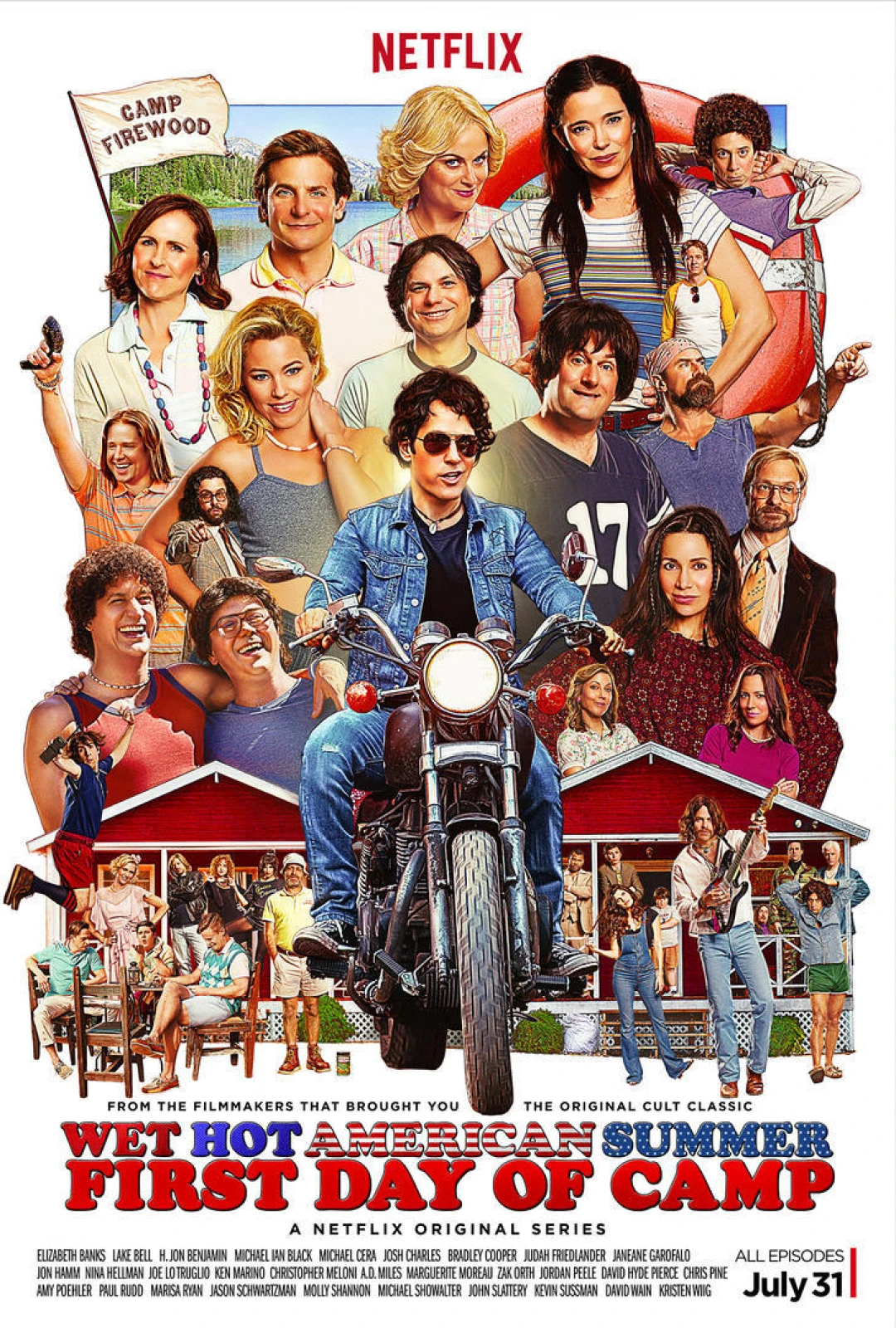 Trại hè kiểu Mỹ: Ngày đầu nhập trại Wet Hot American Summer: First Day of Camp